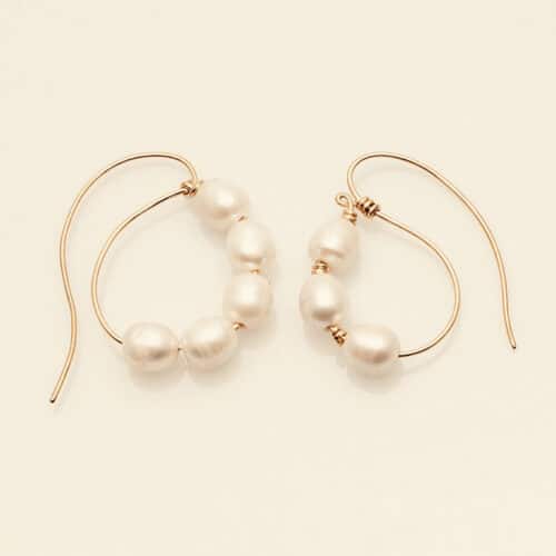 DARLING ARTY HOOPS