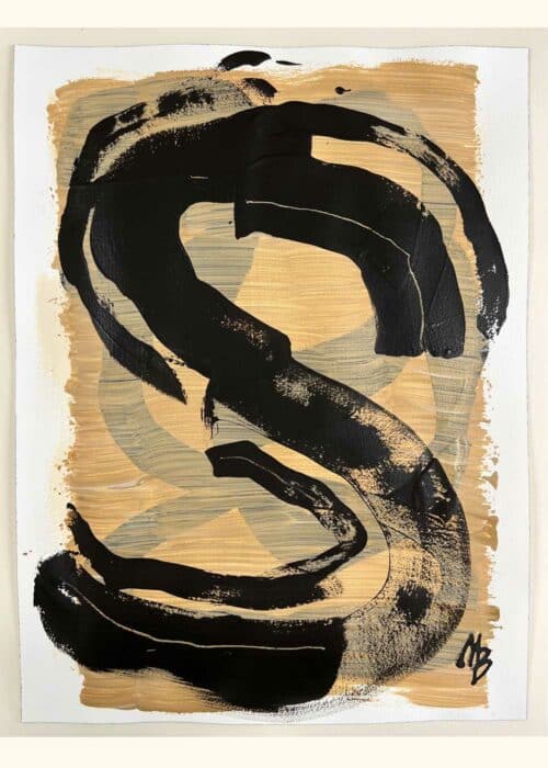 Artworks on paper by Malene Birger. I-FOLLOW-YOU no1