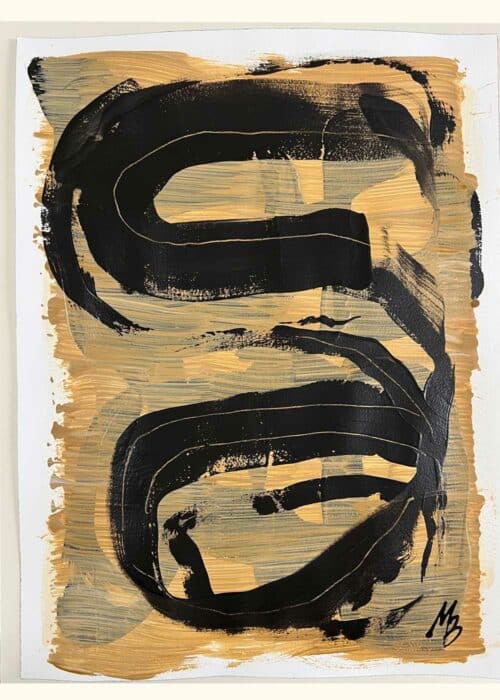Artworks on paper by Malene Birger. I-FOLLOW-YOU no2