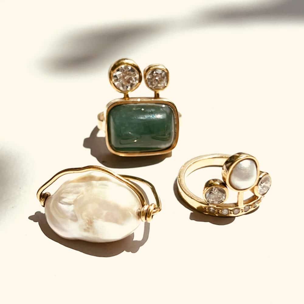 GRAND DAZZLING GREEN RING - Image 2